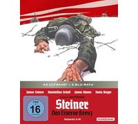 Steiner - Das Eiserne Kreuz - Limited Steelbook Edition (4K Ultra HD + 2 Blu-rays) [Alemania] [Blu-ray]