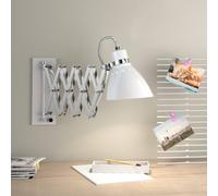 Steinhauer Aplique de pared Kordian, blanco, orientable, metal, E27