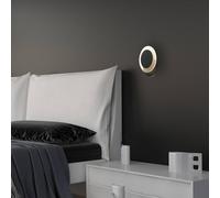 Steinhauer Aplique de pared LED Lido, negro, metal, 2700 K