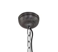Steinhauer Lámpara colgante negra industrial Bikkel L02