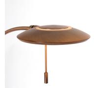 Steinhauer Lámpara pie LED Zenith atenuable regulable bronce