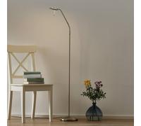 Steinhauer Lámpara pie LED Zenith regulable, atenuador, acero