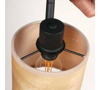 Steinhauer Plafón Bamboo, 3 luces