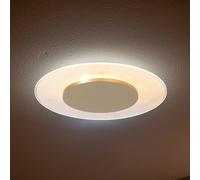 Steinhauer plafón LED Lido, color dorado, Ø 42 cm