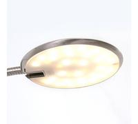 Steinhauer Zenith - lámpara de mesa LED con dimmer, acero