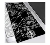 Steins Gate XXL Anime Alfombrilla para ratón 800 x 300 mm - Speed Gaming Mousepad - Mouse Pad para Ordenador - 3mm Goma Antideslizante, para Gamers Ordenador, PC y Laptop, A