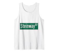 Steinway St Astoria Queens Street Sign Regalo para hombres, mujeres y niños Camiseta sin Mangas