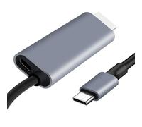 Steinwhale 4K@60Hz USB C to HD Display Cable with 100W PD Charging, 6.6ft Video Adapter Compatible with HDMI Port for iPhone 16 Pro MAX, MacBook, Steam Deck