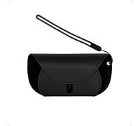 Steinwhale Black PU Leather Glasses Storage & Charging Set for Ray-Ban Meta 2 AI Glasses, Built-in USB-C, Internal Stand, Magnetic USB-C Cable
