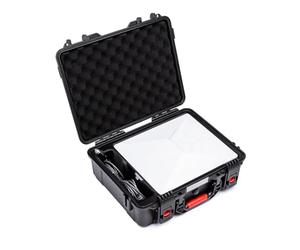 Steinwhale IP67 Waterproof Storage Case for Starlink Mini, Built with Waterproof Seal and Safe Latch System, Protective Hard Case with Foam Padding Keep Dish Safe, Portable for Travel and Outdoor Use