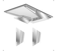 Steinwhale Stainless Steel Mount for Starlink Performance Gen 3, Low Profile Flat Adapter for Performance Dish V3, Heavy Duty Weatherproof Roof Kit for RV, Van & Boat