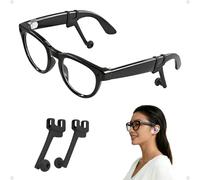 Steinwhale Tapones Privacidad Gafas Ray-Ban Meta & Oakley, Amplificador Silicona Wayfarer/Skyler, Reduce Fugas, Cabe en Estuche de Carga, Graves Profundos