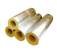 Steinwolle - Funda aislante para tuberías de alta temperatura, lana de vidrio, algodón, silicato de aluminio, 1 m de longitud, 114 mm de diámetro, 30 mm de grosor, protección térmica óptima para