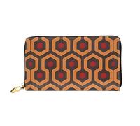 STejar Shining Overlook - Cartera de piel para mujer, bolsa de mano de gran capacidad, bolsa de mano para teléfono celular, tarjetero de crédito, color negro, talla única, moderna, Black, Talla única,