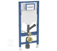 Geberit Elemento Duofix para inodoro suspendido, 112cm, con cisterna oculta Sigma 12cm, para extracción de olores con extracción de aire, 111.364.00.6