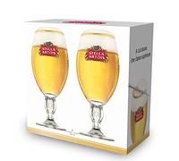 Stella Artois Chalice - 2-Pack Gift Set - Official Product - 33 Cl / 11.2 Oz. Capacity Beer Glasses