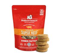 Stella & Chewy's Empanadas crudas liofilizadas - Receta de Carne de Res - Alimento para Cachorros y Perros sin Cereales Alto en proteínas comedores exigentes - 25 onzas