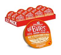 Stella & Chewy's Lil Bites Savory Stews for Small Breeds Beef & Chicken Dinner in Broth, 2.7 oz. Cups