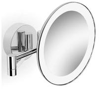 Stella espejo cosmético 22x20 cm redondo con iluminación cromo 22.00230