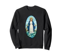 Stella Maris Nuestra Señora Estrella del Mar María Diseño Latino Sudadera
