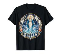 Stella Maris Nuestra Señora Estrella del Mar María Latina Católica Camiseta