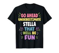 Stella Personalized Women's Gift Custom Stella Camiseta