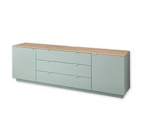 Stella Trading Core en caña, Aspecto de Roble Artesano, Moderno Mueble para televisión con cajones y Mucho Espacio de Almacenamiento, Madera de ingeniería, TV-Sideboard 1