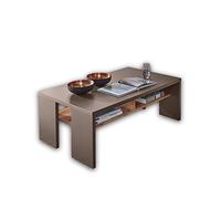 Stella Trading Fun Plus 2 café en basalto con Suelo de Roble-Sofático expresivo para su salón, Mesa de Centro