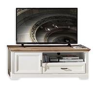 Stella Trading Jazmín - Mueble bajo de Pino Claro, Roble Artisan con cajón y Mucho Espacio de Almacenamiento para su salón de Estilo rústico, cartón, tamaño Mediano