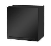 Stella Trading Jazz Moderno Colgante Negro Mate - Amplio Armario de Cocina con Mucho Espacio de Almacenamiento, Madera de ingeniería, 50 x 50 x 34,6 cm