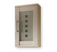 Stella Trading Poseidon-Armario Colgante para baño con Aspecto de alerce Sibiu, Madera, 38 x 68 x 21 cm