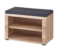 Stella Trading Sonos Juego de percheros de Pasillo en Madera Maciza de Roble Envejecido, con Certificado FSC, Juego de Perchero Moderno de 5 Piezas para su Entrada, 270 x 203 x 40 cm (Ancho x Alto x