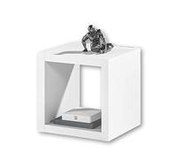 Stella Trading STYLEcontemporána estantería cubo en blanco, adecuado para cajas plegables, separadora de espacios con compartimentos abiertos, 41 x 41 x 38 cm (ancho/alto/profundo)