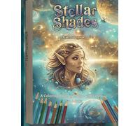 Stellar Shades: A Coloring Book of Zodiac and Fantasy for Adults