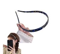Stellaya Headband, Stellaya Curved Headband, Hair Band Designed for Eyewear Headbands for Women, Plastic Headbands for Women (D, large)