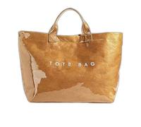 Stellaya Womens Letters Print Tote Bag,Stellaya Fashion Retro Tote Bag PVC Large Kraft Paper for Women (Khaki)