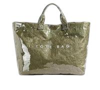 Stellaya Womens Letters Print Tote Bag,Stellaya Fashion Retro Tote Bag PVC Large Kraft Paper for Women (Dark green)