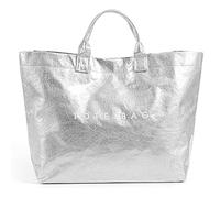 Stellayas Womens Letters Print Tote Bag,New Women's PVC Kraft Paper Tote Bag,Stellaya Fashion Retro Totes Bags (Silver)
