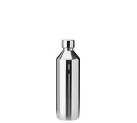 Stelton Brus - Botella de acero inoxidable con burbujeador de agua, 1,15 litros, acero inoxidable, sin fecha de caducidad ni plástico, a prueba de fugas