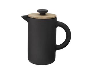 Stelton Cafetera de émbolo Theo negro