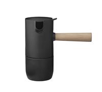 Stelton Cafetera de espresso Collar negro