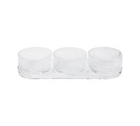 Stelton Set de tapas Pilastro set de 4 Clear