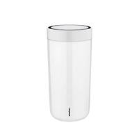Stelton Taza de café, Acero Inoxidable, Tiza, 0.4 l