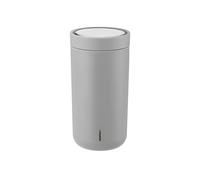 Stelton Taza térmica To Go Click 0.2 L Mat light grey