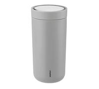 Stelton Taza térmica To Go Click 0.4 L Mat light grey