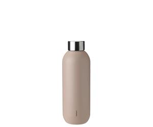 Stelton Termo Keep Cool - Botella térmica - Botella térmica de doble pared - Diseño moderno - Taza térmica de diseño moderno para agua, bebidas calientes y frías, café y té - 0,6 l. Heather
