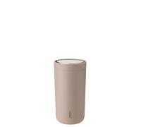 Stelton To-Go Click - Vaso térmico, termo de doble pared, taza de café a prueba de fugas/taza de té con tapa Smart Click - Bebidas calientes y frías - 0,2 litros, Heather