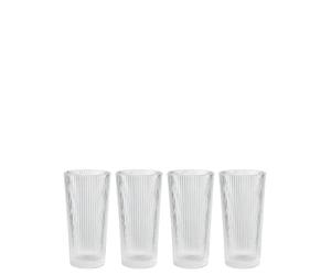 Stelton - Vaso Largo Pilastro 30 cl - 4 Piezas (x-509)