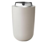 Stelton X de 141 Concave Jarrón, Grande - Arena, marrón, 16 x 14 x 21 cm