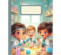 STEM and Science Composition Notebook: Scientific Fair Projects, Laboratory Notes, and Classroom Use, Engineering Design with Lined Pages